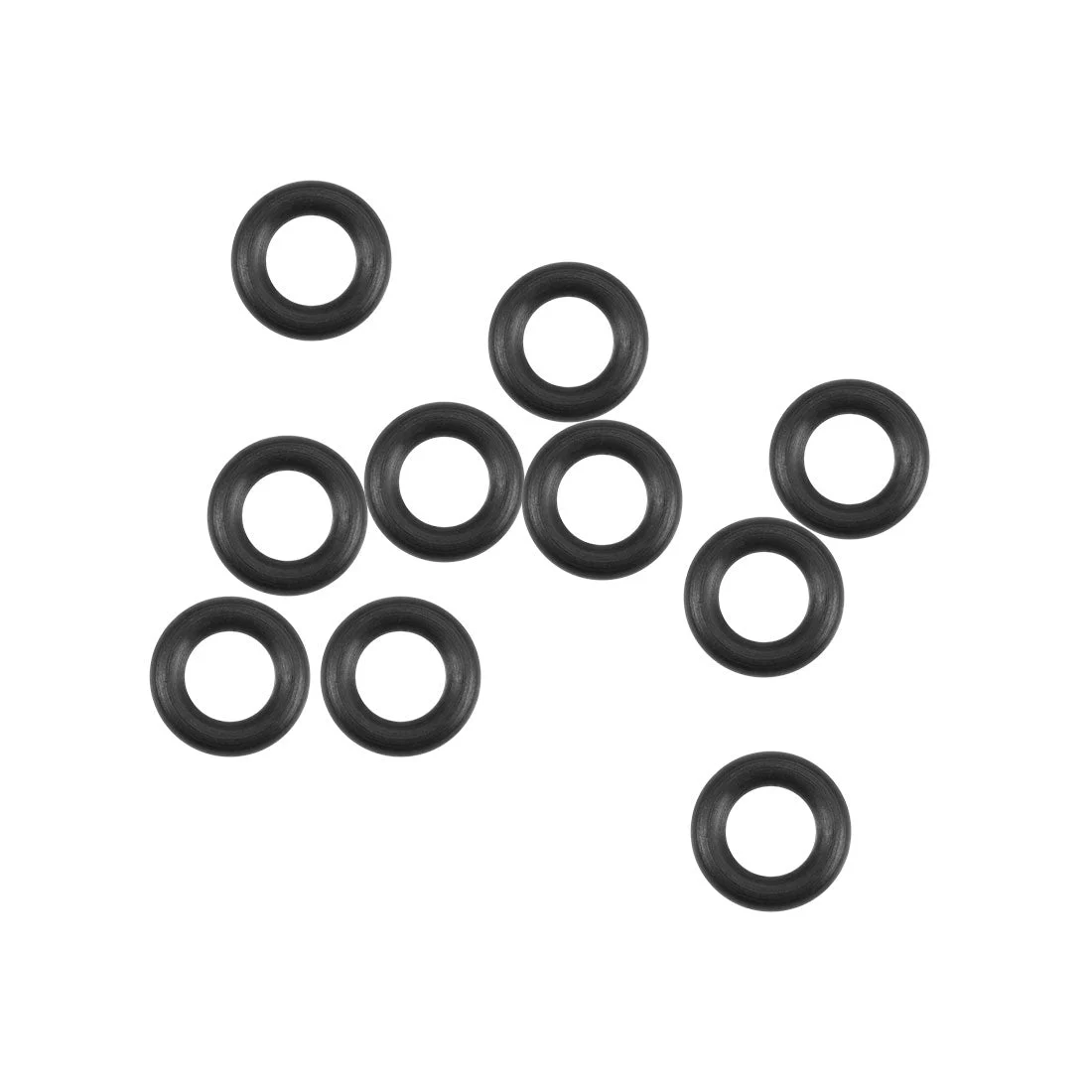 O-Rings Nitrile Rubber 4.2mm Inner Diameter 7.8mm OD 1.8mm Width Round Seal Gasket 10 Pcs
