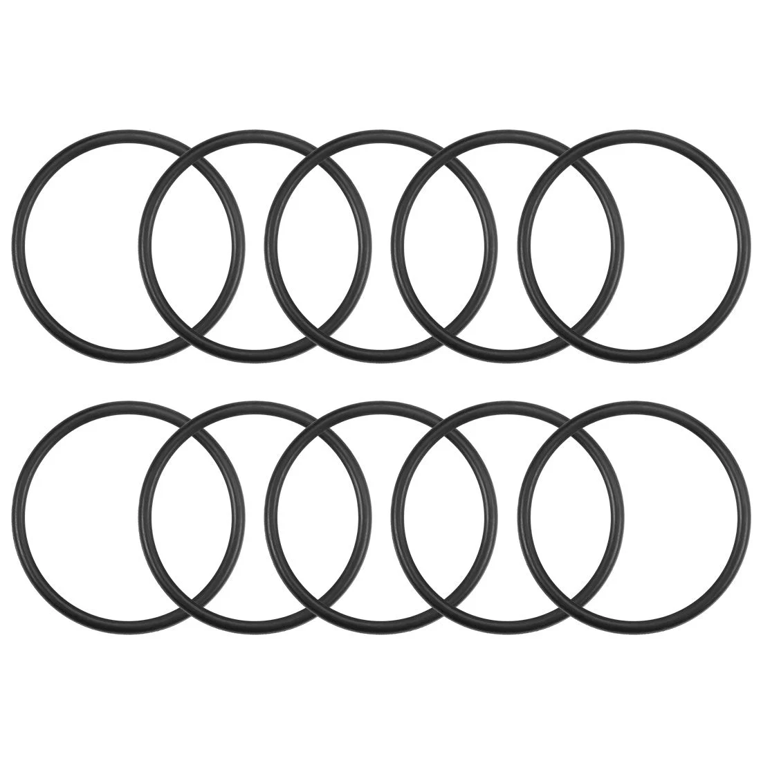 O-Rings Nitrile Rubber 54mm x 62mm x 4mm Round Seal Gasket 10Pcs