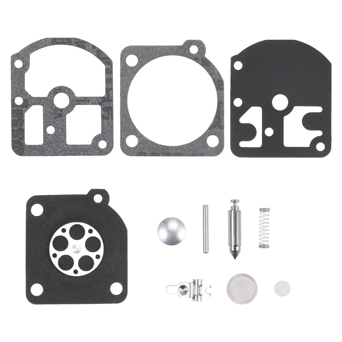 Carburetor Rebuild Kit Gasket Diaphragm for Chainsaw Engines 2 Pcs