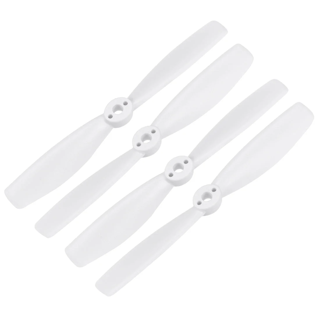 Bullnose Propellers 5045 5x4.5 Inch CW CCW 2-Vane for RC Quadcopter Hexacopter Multirotor, White 2 Pairs
