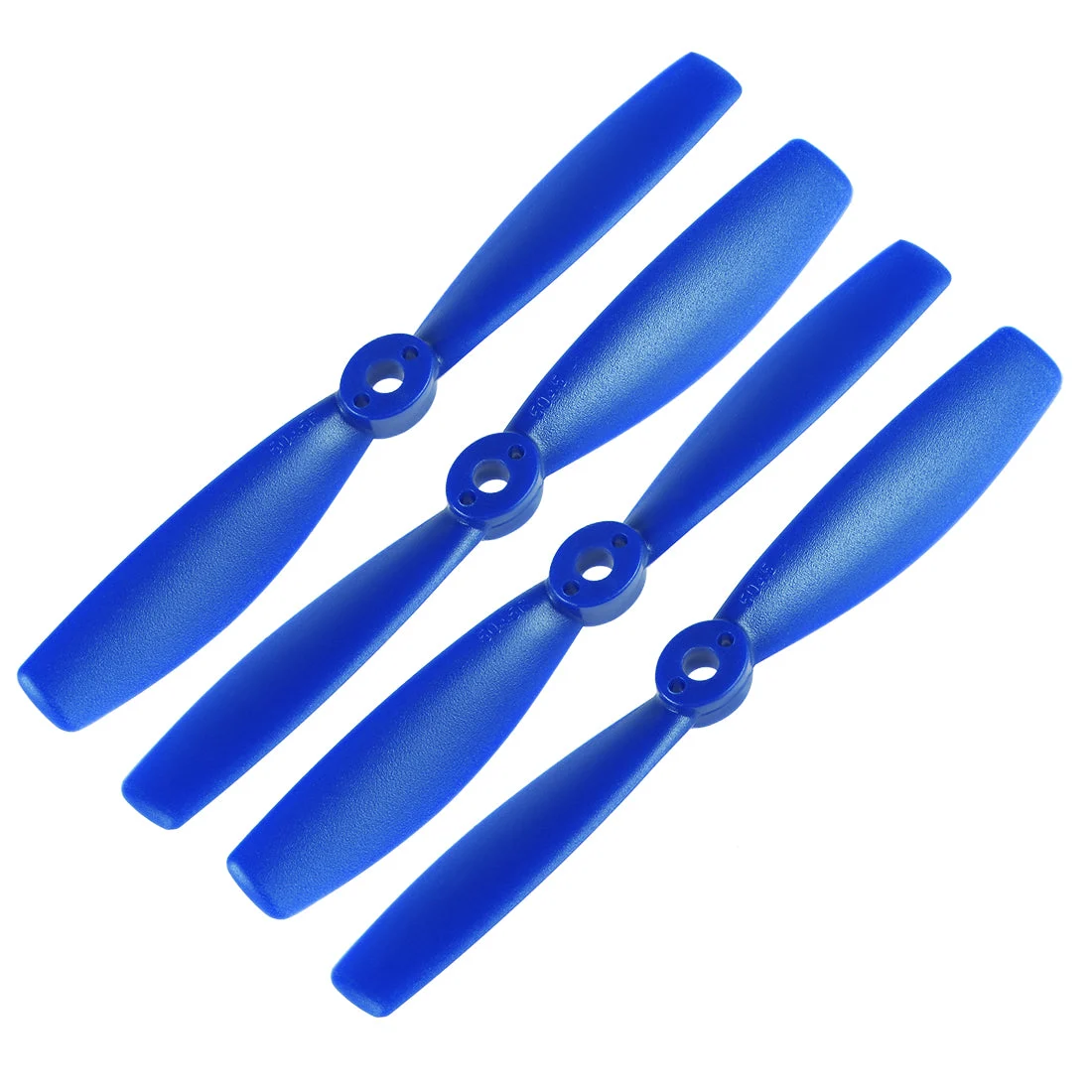 Bullnose Propellers 5045 5x4.5 Inch CW CCW 2-Vane for RC Quadcopter Hexacopter Multirotor, Blue 2 Pairs