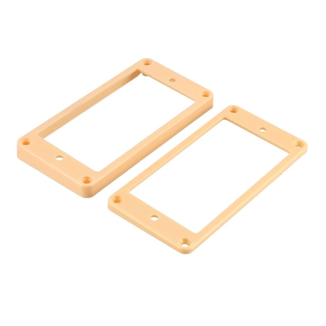 Humbucker Pickup Ring Pickup Mounting Frame Curved Bottom 35 for Neck and 79 for Bridge Pickup Cream pack 2Set