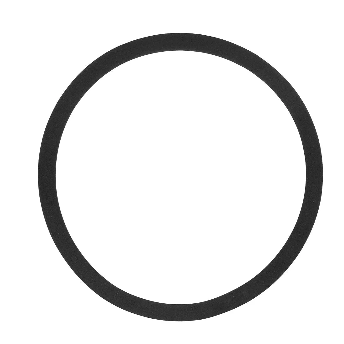 Uxcell Black 6.5 Inch EVA Foam Speaker Edge Surround Rings for Speaker Repair DIY 2Pcs