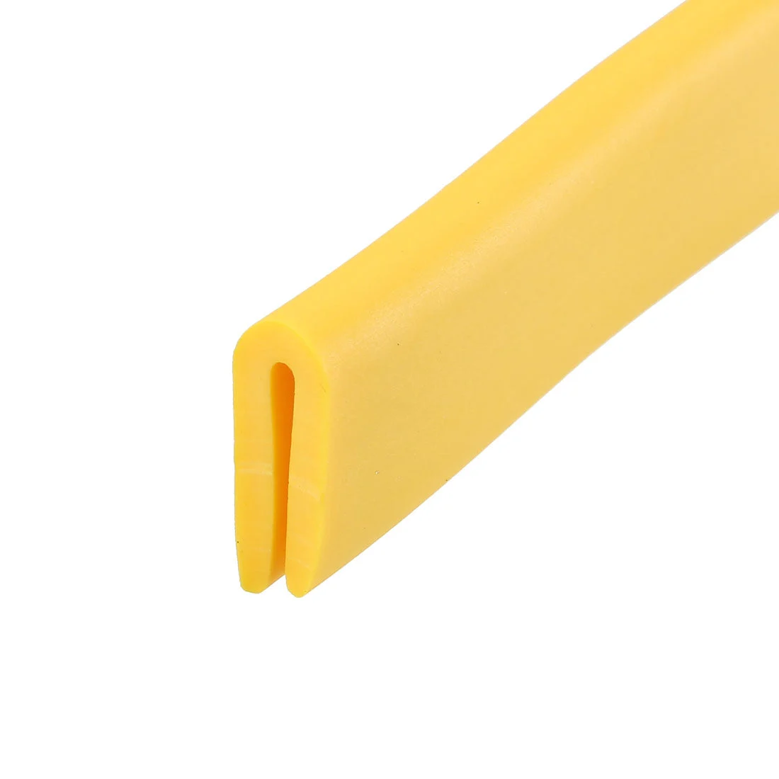 Edge Trim, Yellow U Channel Edge Protector Fits 1/256"- 3/64" Edge 20ft Length
