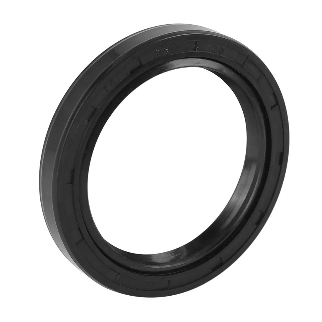 45mm x 60mm x 8mm Black Rubber Cover Double Lip TC Oil Shaft Seal