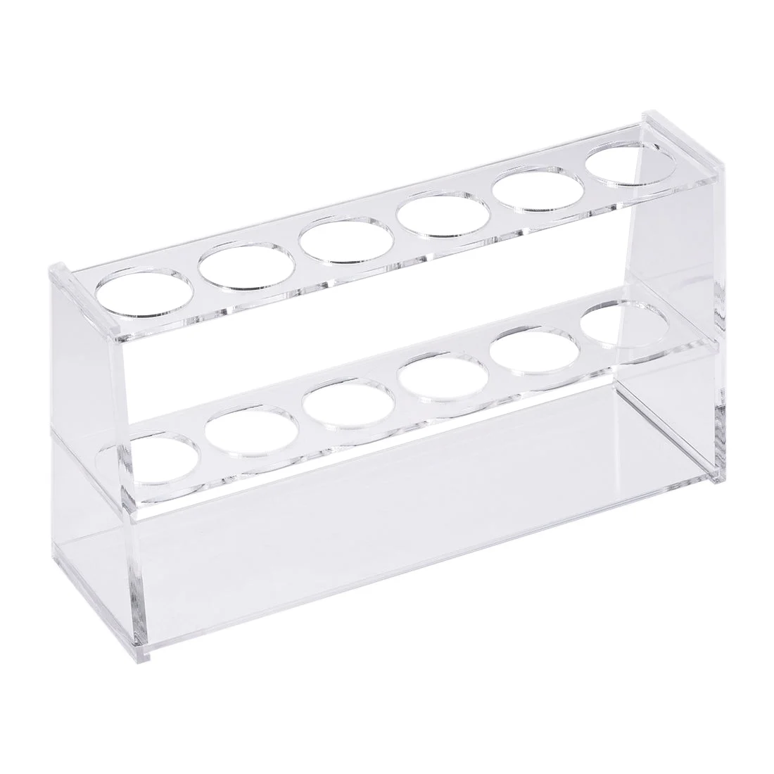 Acrylic Test Tube Holder Rack 6 Wells for 100ml Centrifuge Tubes Clear