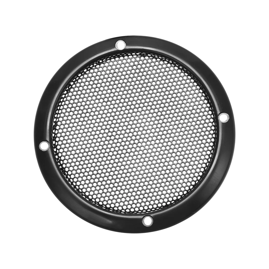Grill Cover 3 Inch 93mm Mesh Decorative Circle Subwoofer Guard Protector Black
