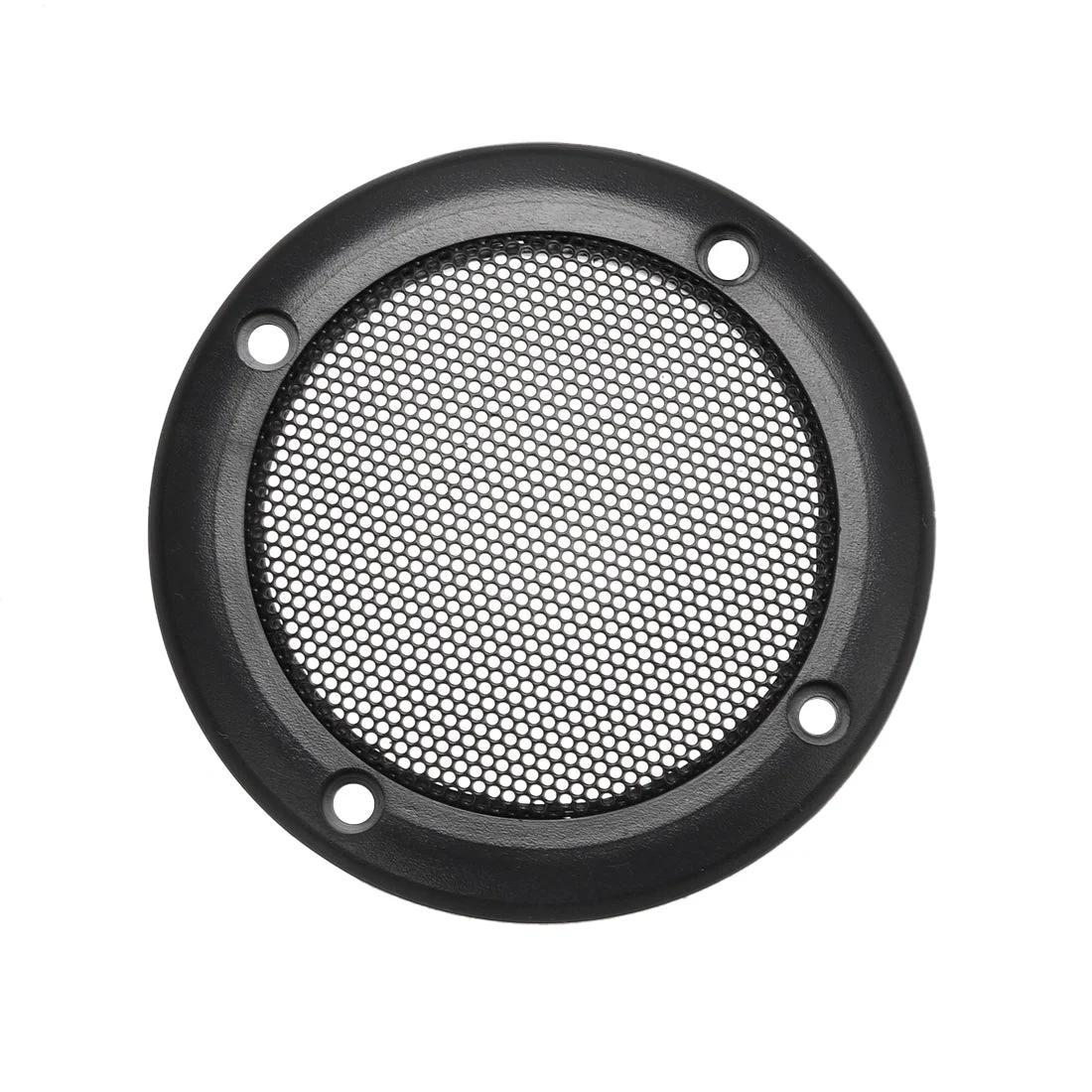 Speaker Grill Cover 3.5 Inch Mesh Decorative Circle Subwoofer Guard Protector Black