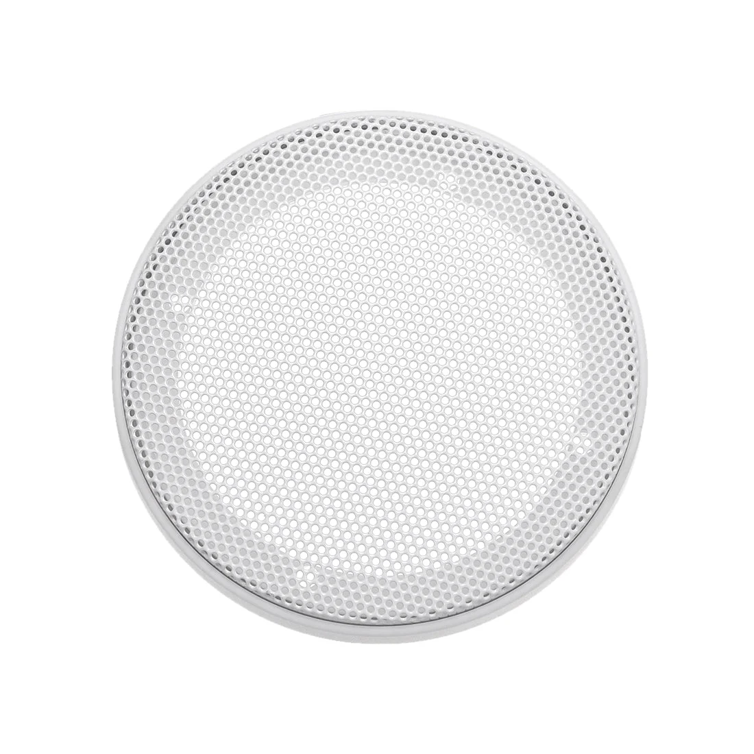 Speaker Grill Cover 3 Inch 106.5mm Mesh Decorative Circle Subwoofer Guard Protector White