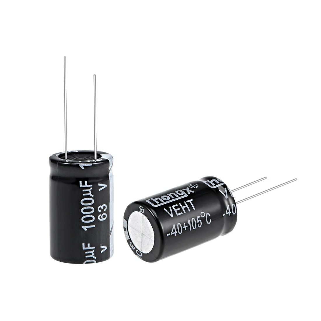 Uxcell 1000uF 63V Capacitor, Aluminum Electrolytic Capacitors 105C High Temp 20pcs