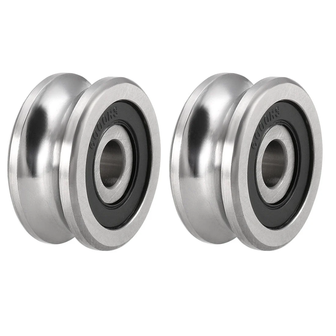 2pcs SG25 Deep U Groove Ball Track Guide Bearing Double Sealed 8mmx30mmx14mm