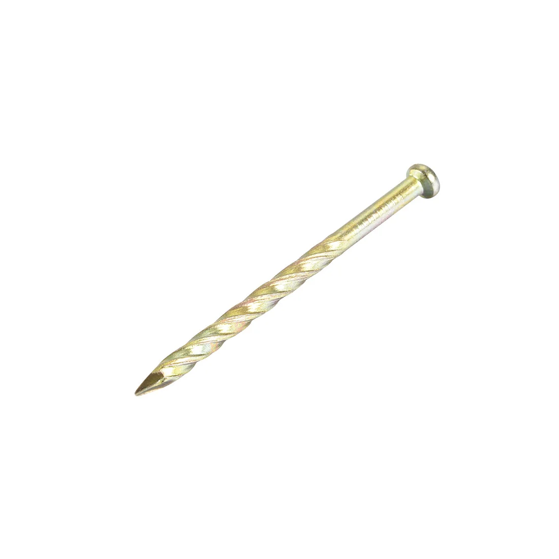 Spiral Deck Nails Carbon Steel Nail Spiral Shank 40mmx2mm 150Pcs