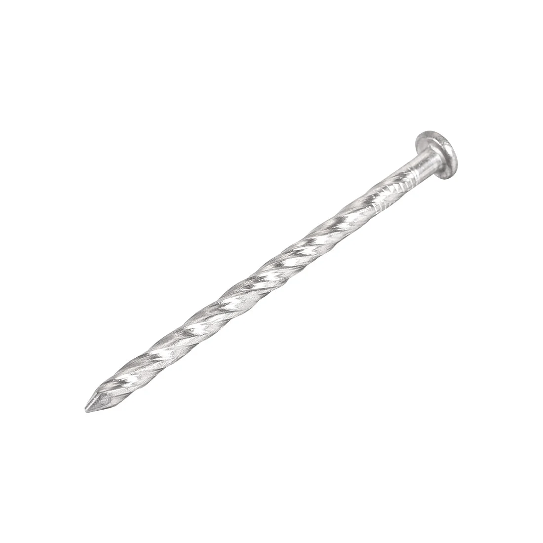 Spiral Deck Nails Stainless Steel Nail Spiral Shank 62mmx3mm(LxD) , 80 Pcs