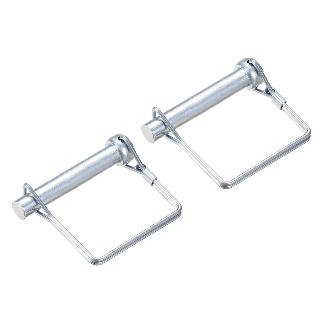 Shaft Locking Pin 10mmx60mm Coupler Pin for Farm Trailers Lawn Square 2PC