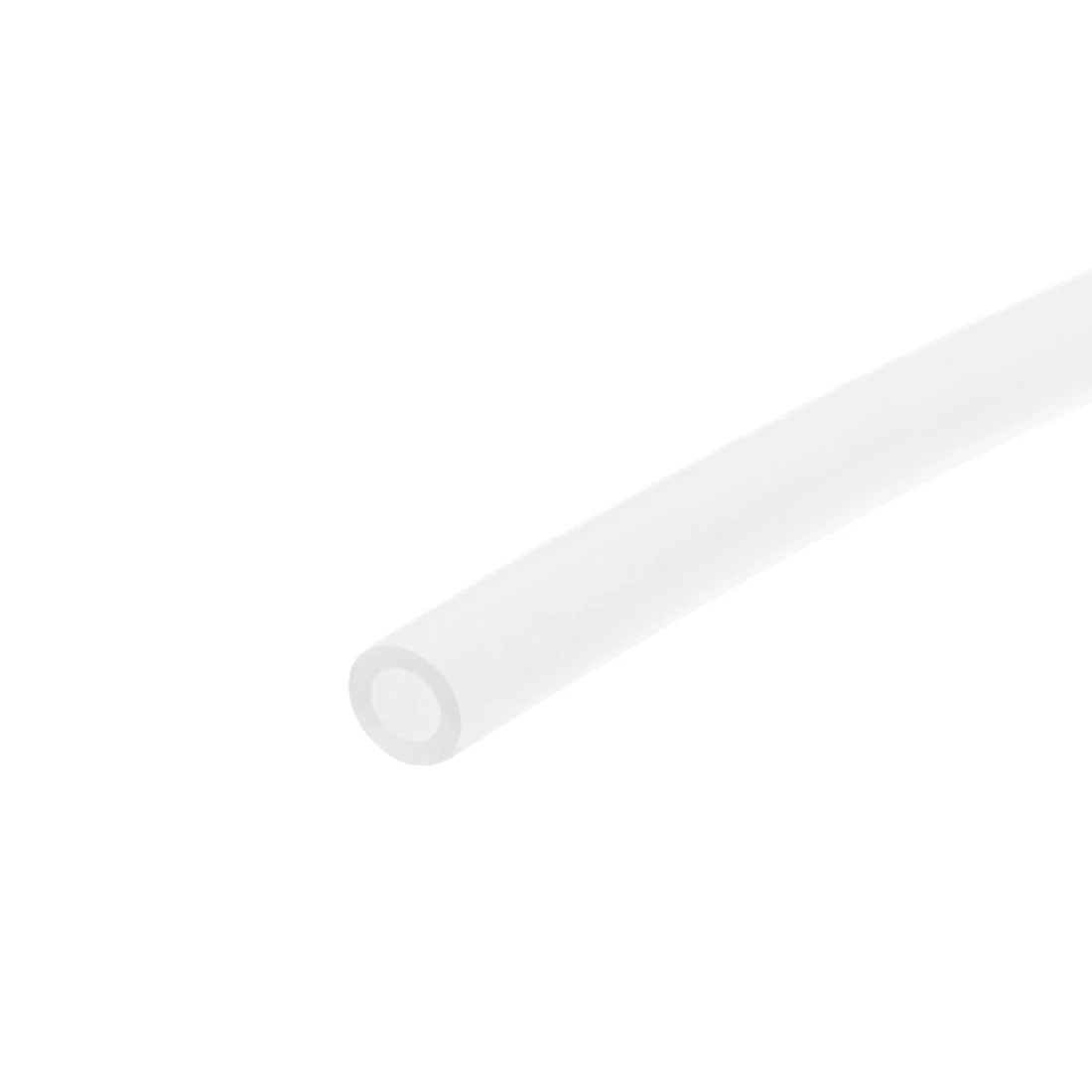 Silicone Tube, 4mm ID x 8mm OD 1m/3.3ft Tubing White