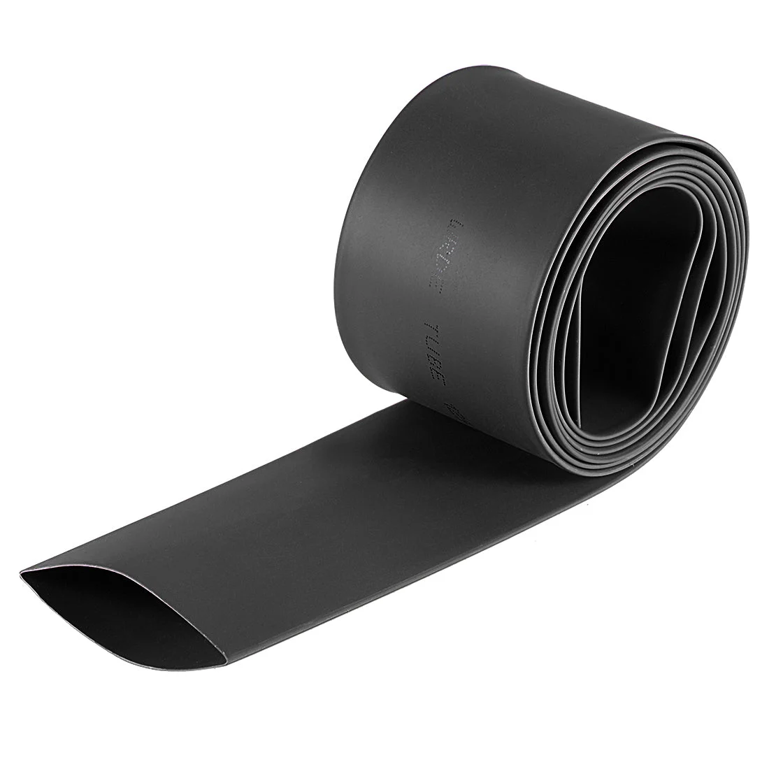 Heat Shrink Tubing, 1"(25mm) Dia 41mm Flat Width 2:1 rate 1m - Black