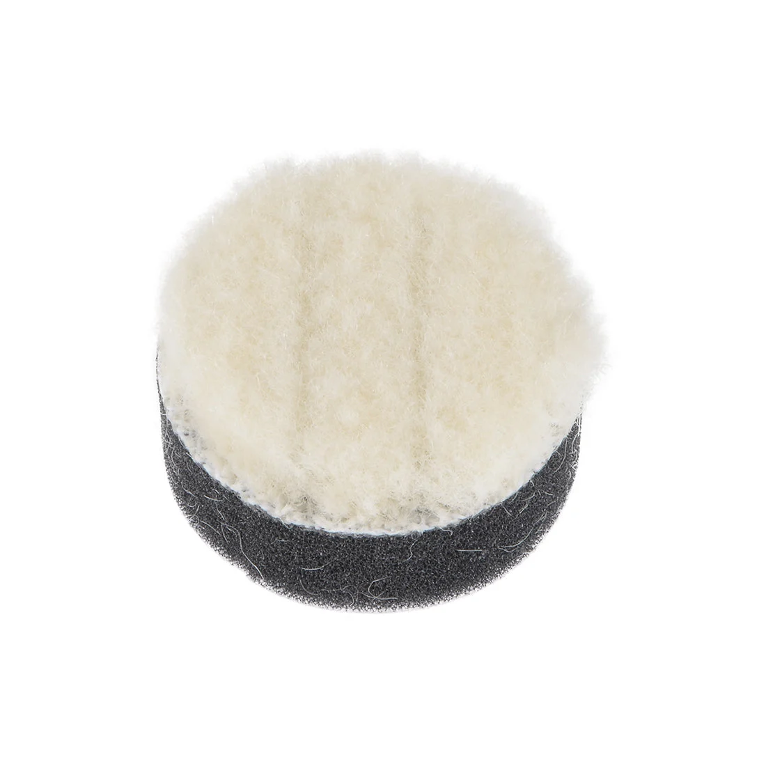 1.2" Wool Felt Sponge Polishing Pad Hook and Loop for 2 Pcs