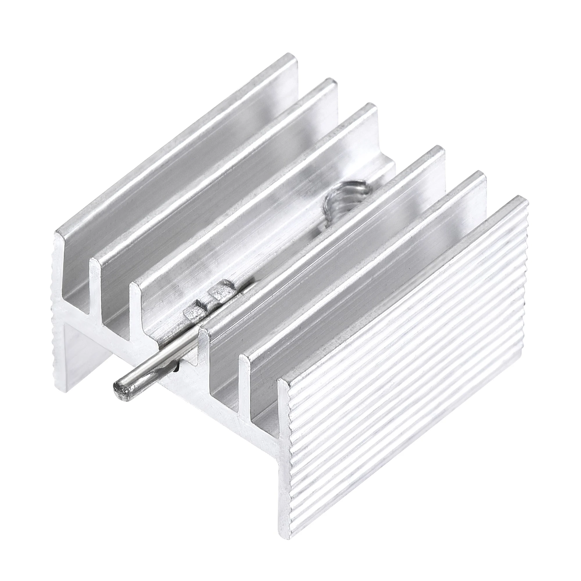 16x15x10mm TO-220 Aluminum Heatsink for Cooling MOSFET Transistor Diodes with a Support Pin 20pcs