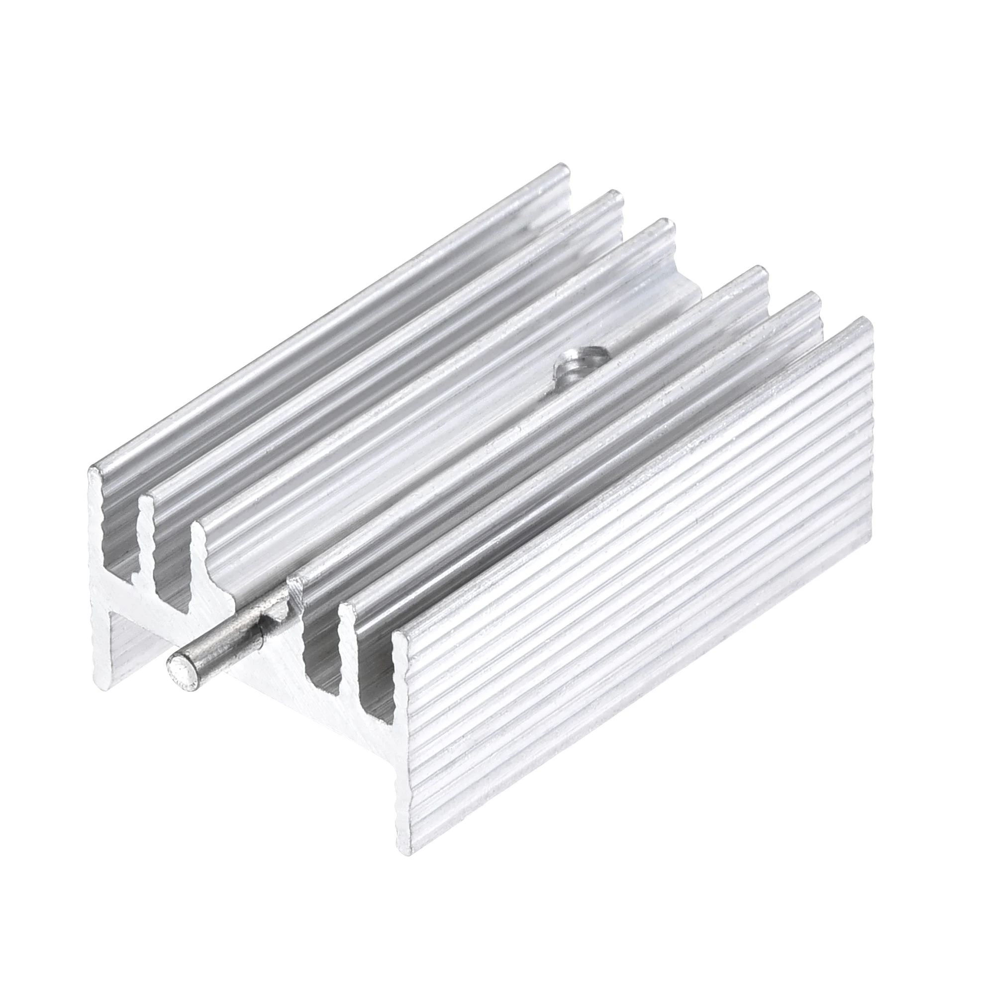 25x15x10mm TO-220 Aluminum Heatsink for Cooling MOSFET Transistor Diodes with a Support Pin 20pcs