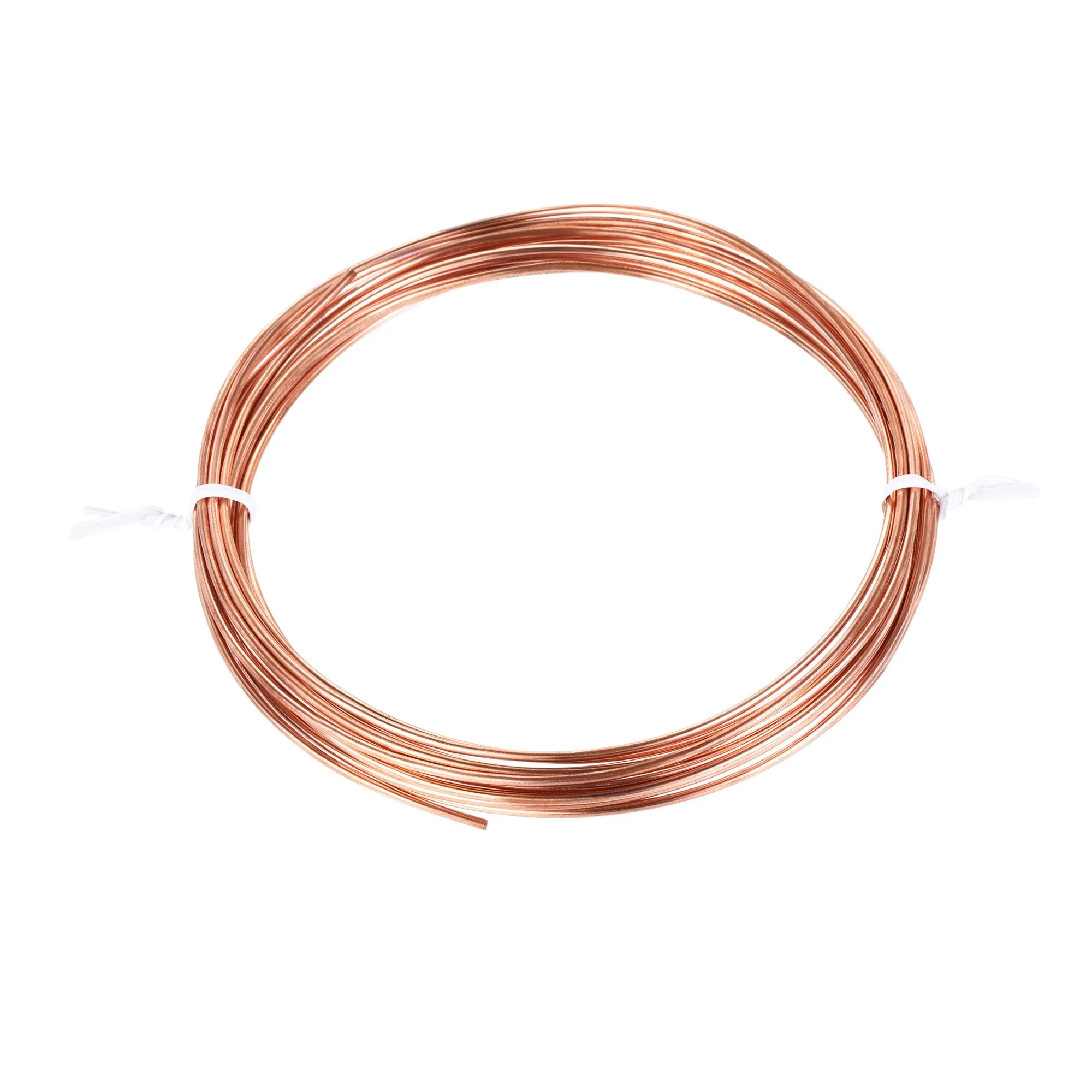 Refrigeration Tubing 1.8mm OD 0.8mm ID 16.4Ft Length Copper Tubing Coil