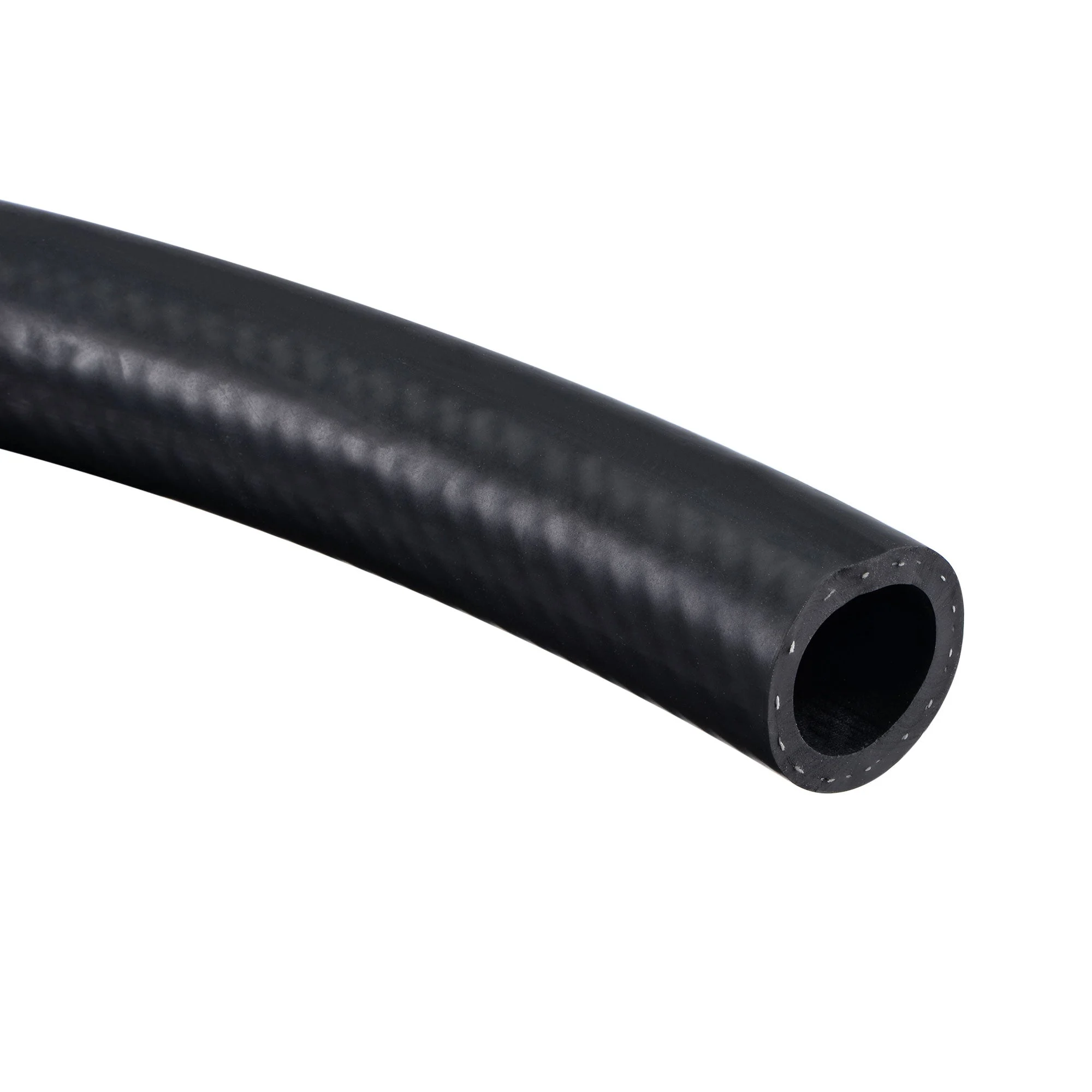 Uxcell 15/16" ID Fuel Line Hose, 1 11/32" OD 5ft Oil Tubing Black for Small Engines