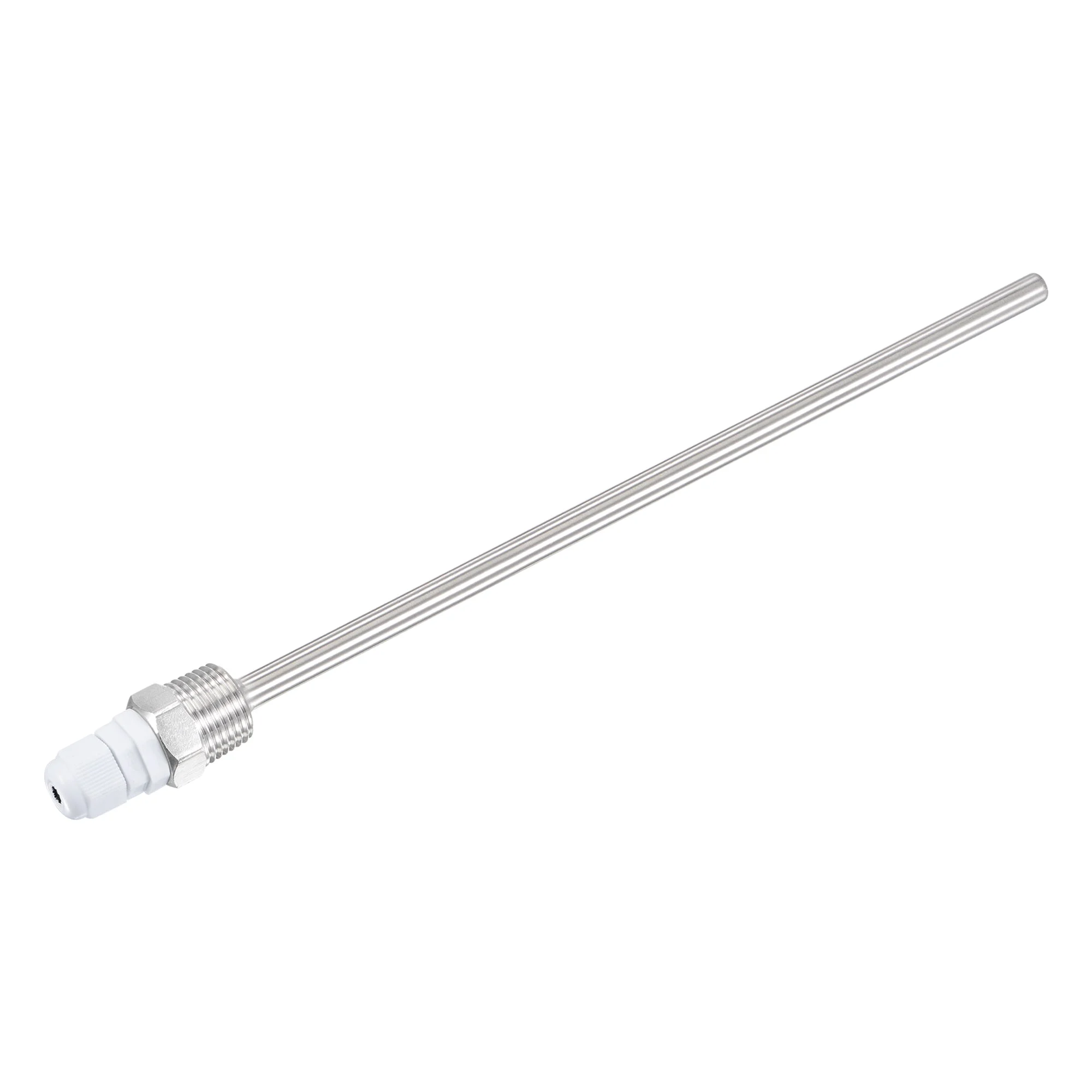 8mm Dia G1/2 Thermowell Weldless Stainless Steel 201 250mm for Beer Fermenter