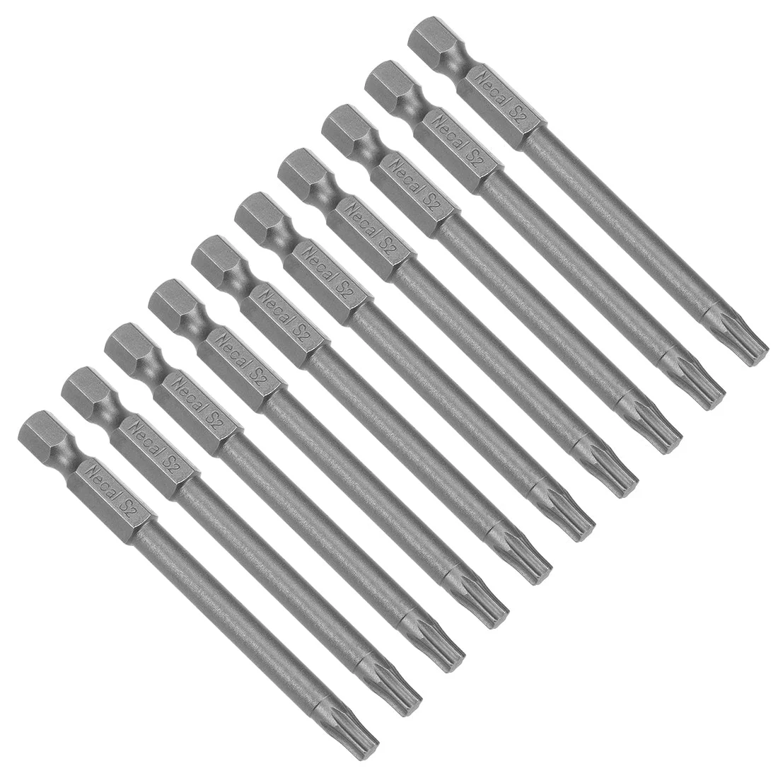 Uxcell Magnetic Torx Screwdriver Bits Hex Shank S2 Power Tools