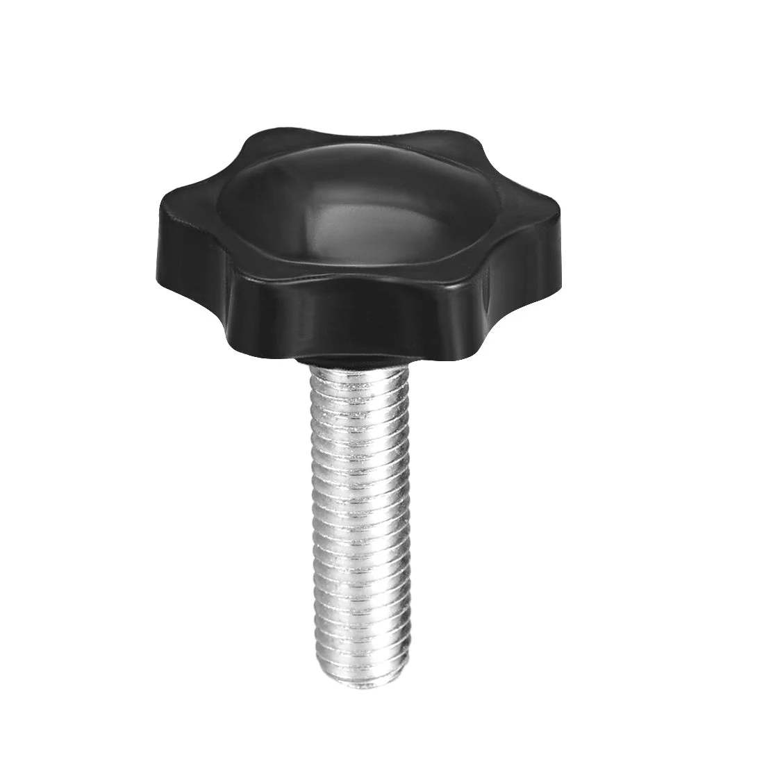 Uxcell Clamping Handle Gripandles Screw Knobs Handgrips Star Knob Male Thread pcs