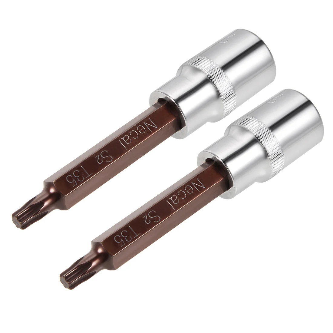 Uxcell Square Drive Torx Bit Socket S2 Steel