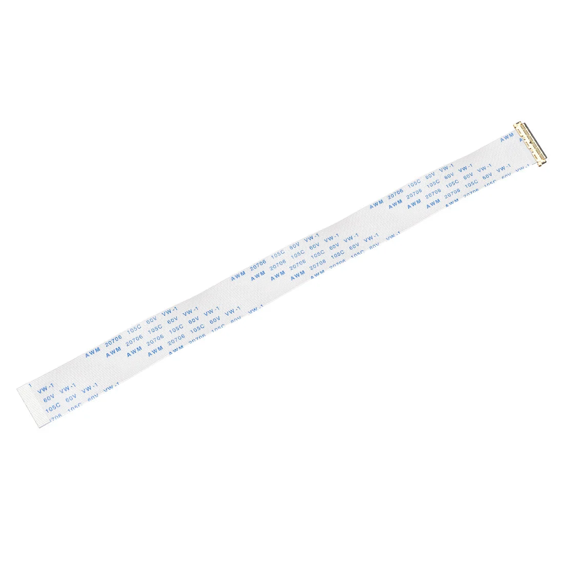 Uxcell Flexible Flat Cable, 30 Pins 0.5mm Pitch 400mm FPC FFC Flexible Ribbon Cable for LCD TV Car Audio DVD Player Laptop (B Type)