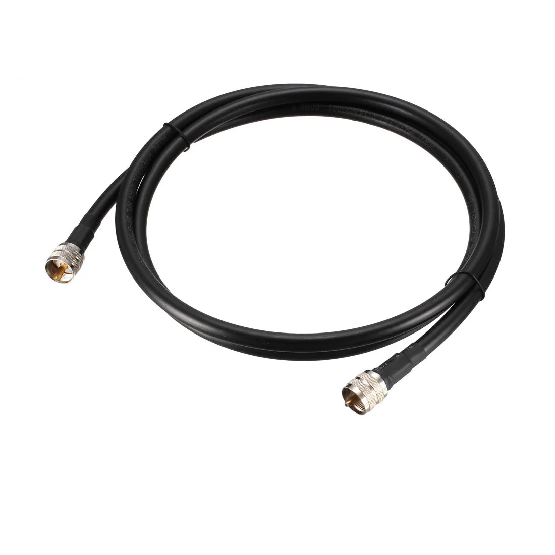 Uxcell RG8X Coaxial Cable With Pl-259 Male Connectors for CB/Ham Radio