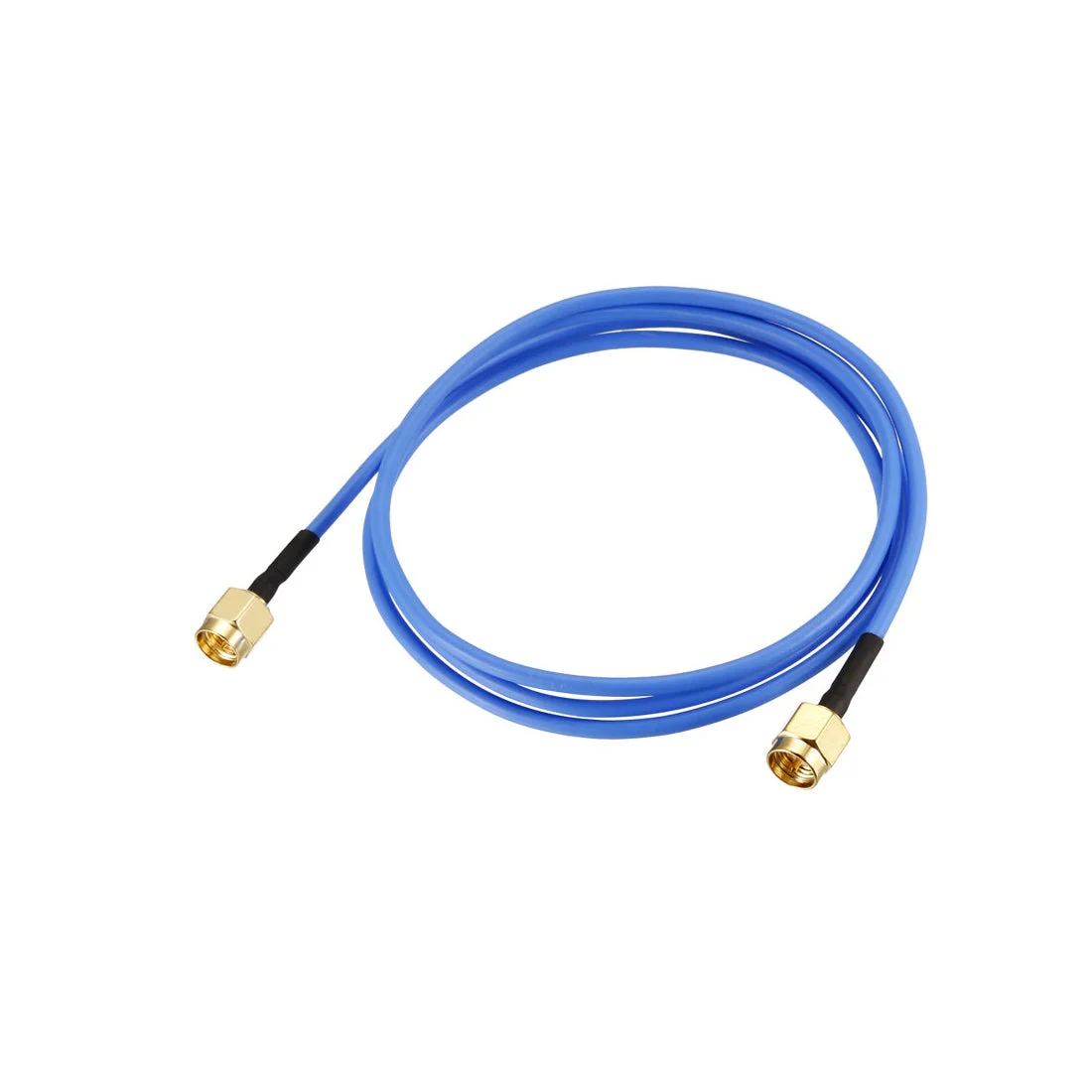 Uxcell SMA Male to SMA Male Coaxial Cable 50 Ohm 0.9M/2.95Ft RG405 2pcs