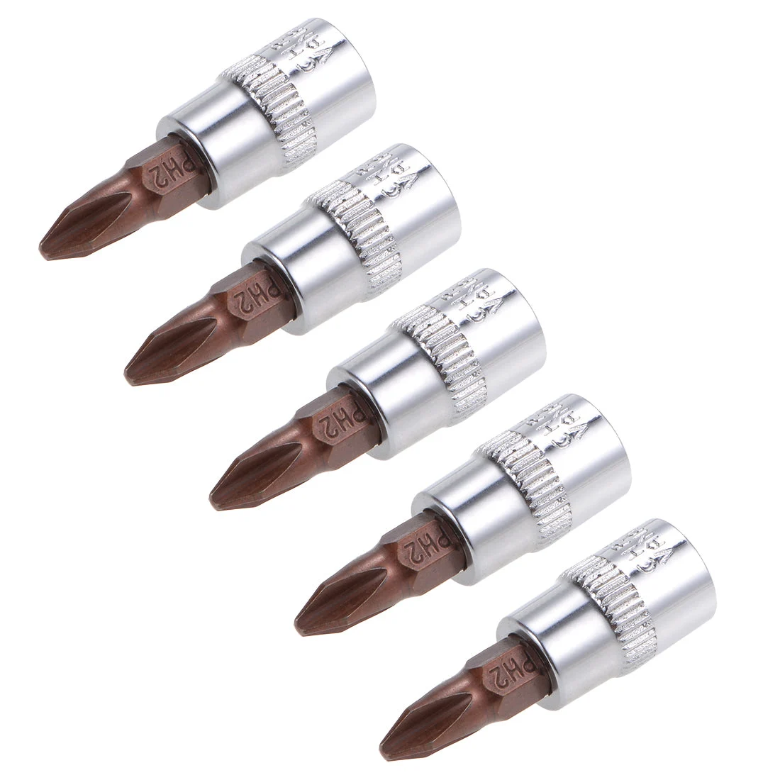 Uxcell Drive x Phillips Bit Socket, S2 Steel Bits, CR-V Sockets (For Hand Use Only)