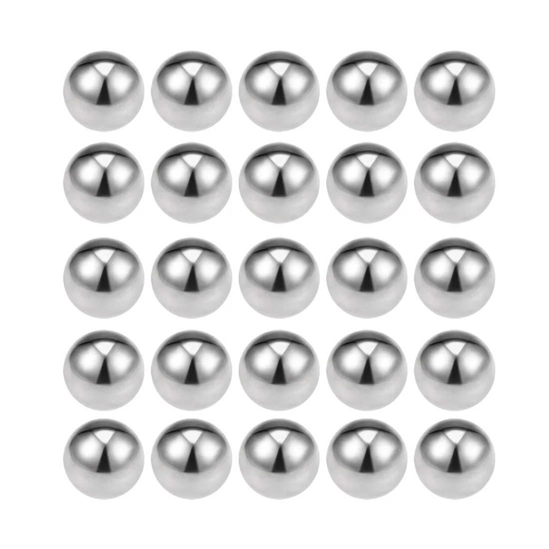 Uxcell 1/4" Bearing Balls 304 Stainless Steel G100 Precision Balls 25pcs