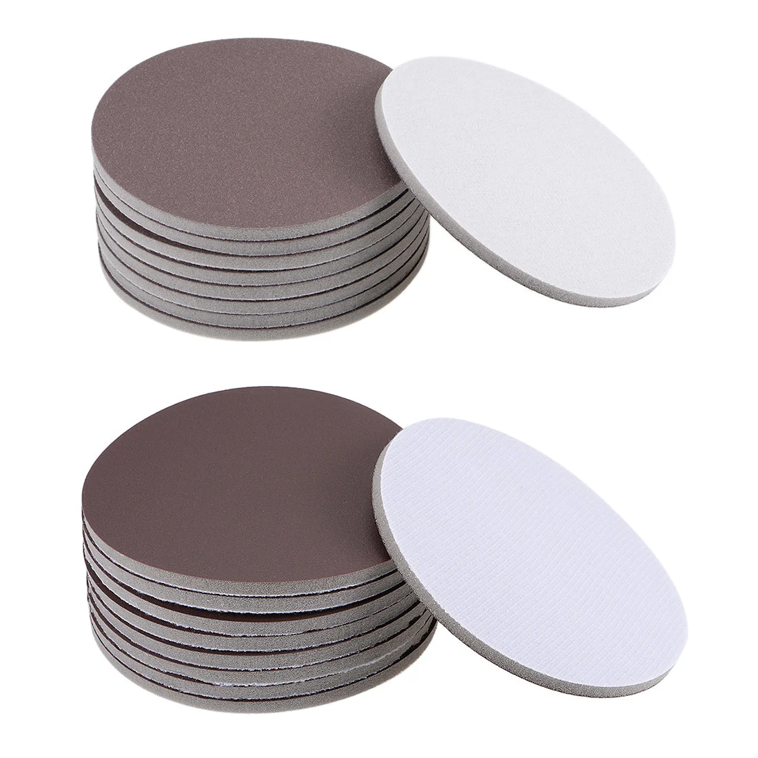 Uxcell Sanding Sponges Hook and Loop Sanding Pads Tool Disc Corundum