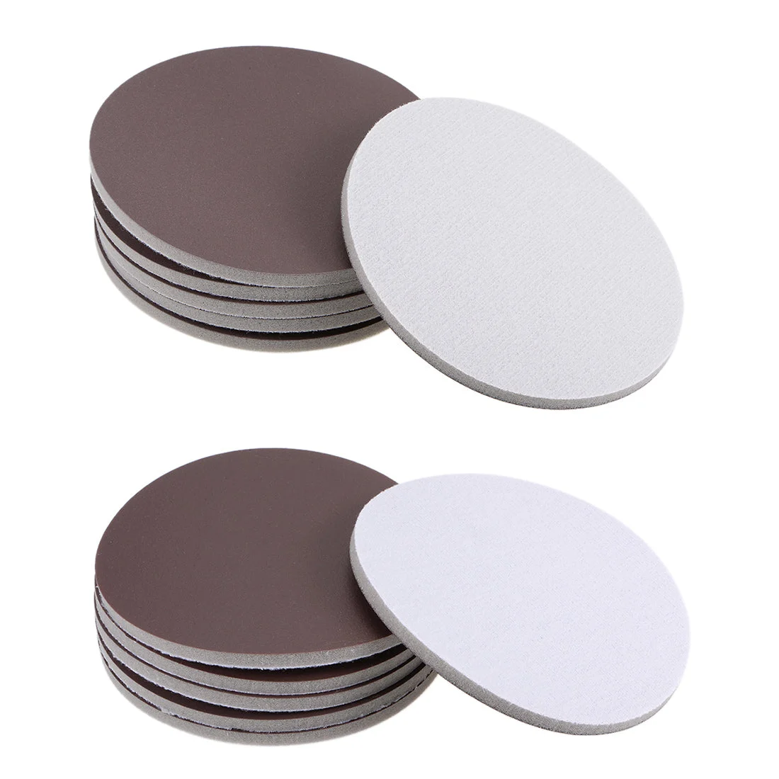 Uxcell Sanding Sponges Hook and Loop Sanding Pads Tools Disc Corundum