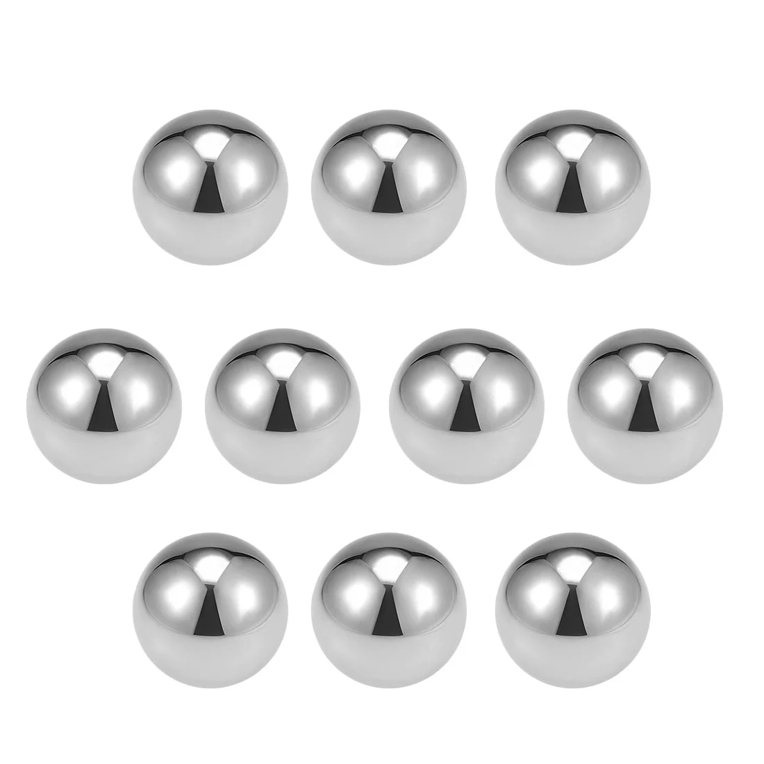 Uxcell Precision Balls 7/8" Solid Chrome Steel G25 for Ball Bearing Wheel 10pcs