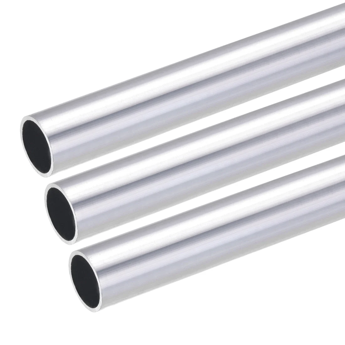Uxcell 6063 Aluminum Round Tube Straight Pipe Tubing