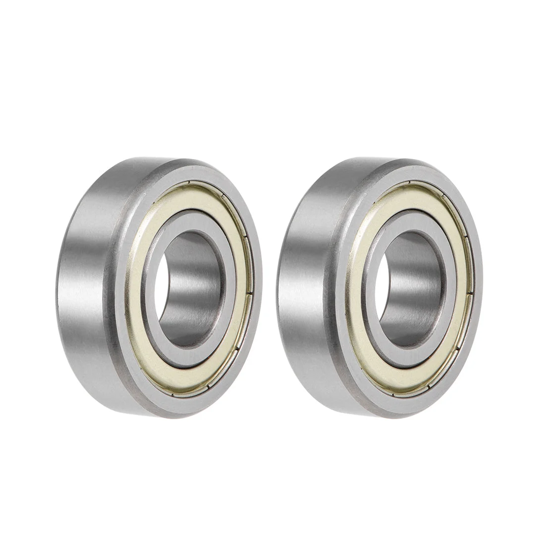 Uxcell Deep Groove Ball Bearings Z2 Double Shielded Chrome Steel Roller
