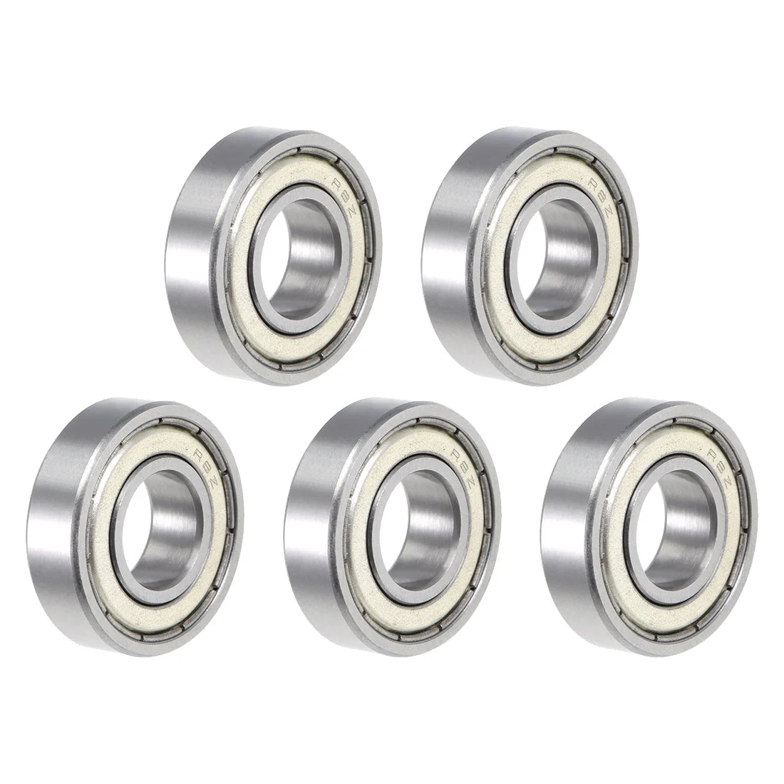 Uxcell Deep Groove Ball Bearing Double Shielded Chrome Roller Bearings