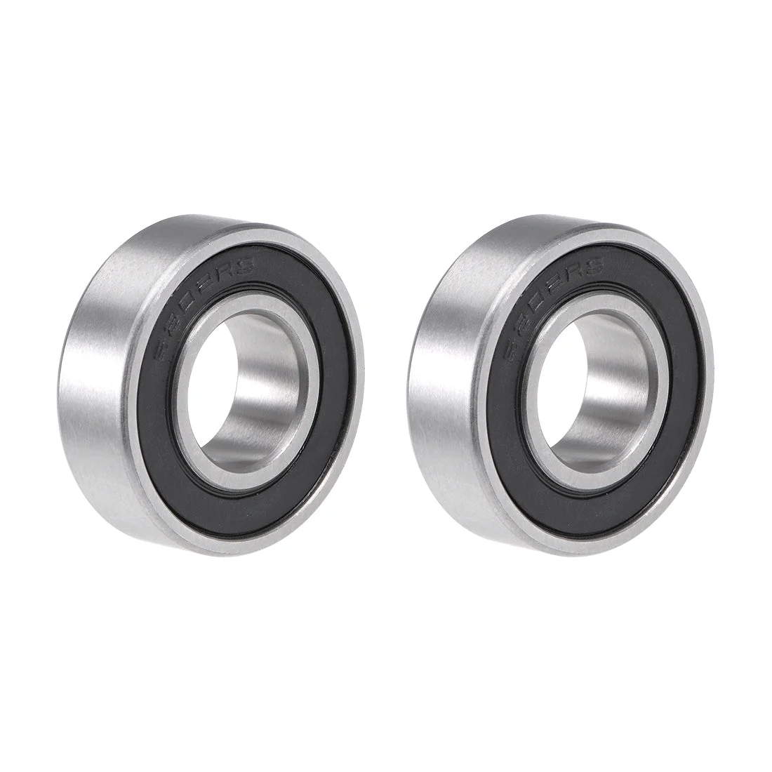 Uxcell Deep Groove Ball Bearings Metric Double Seal Chrome Steel ABEC1 Z2