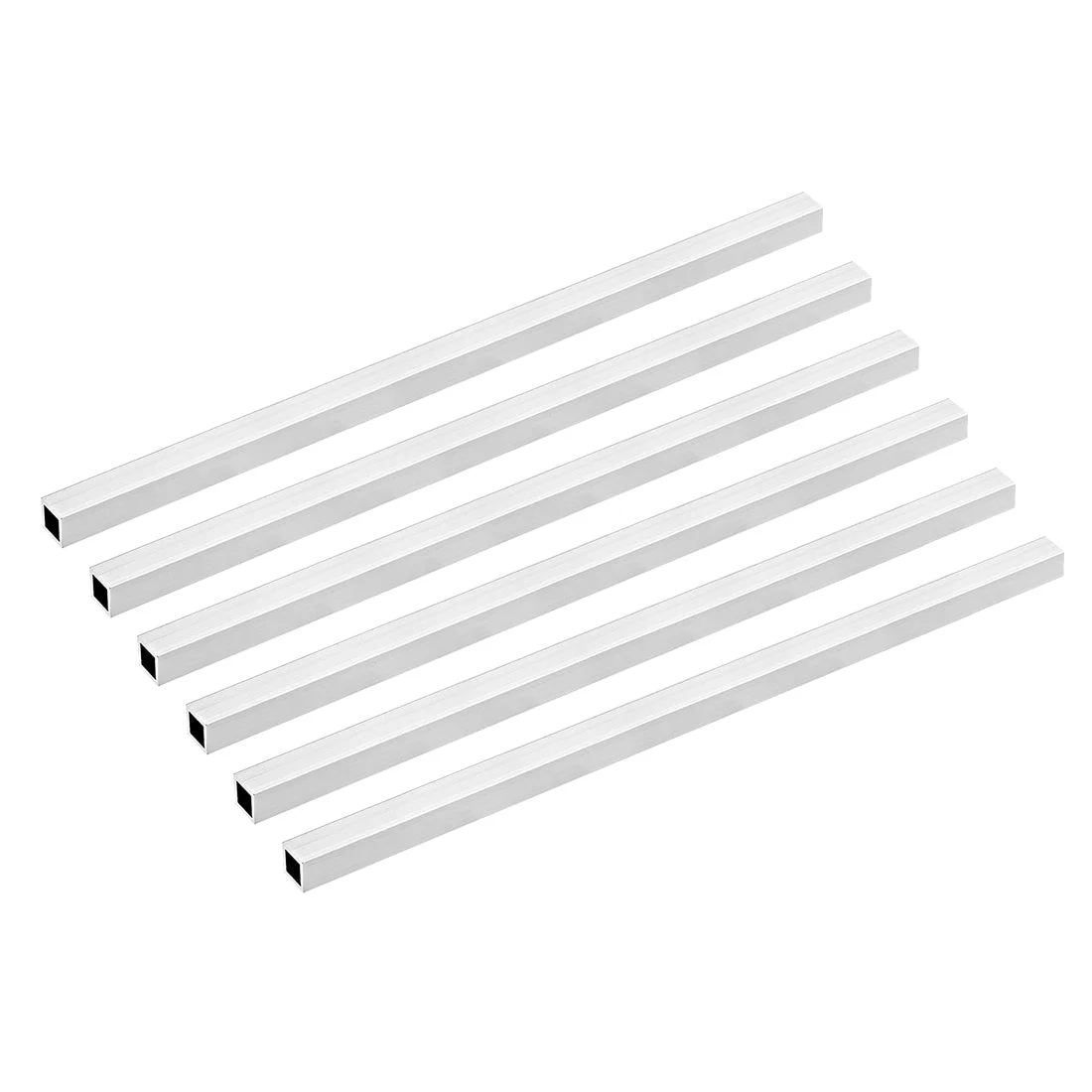 Uxcell 6063 Aluminum Square Tube, Straight Seamless Pipes