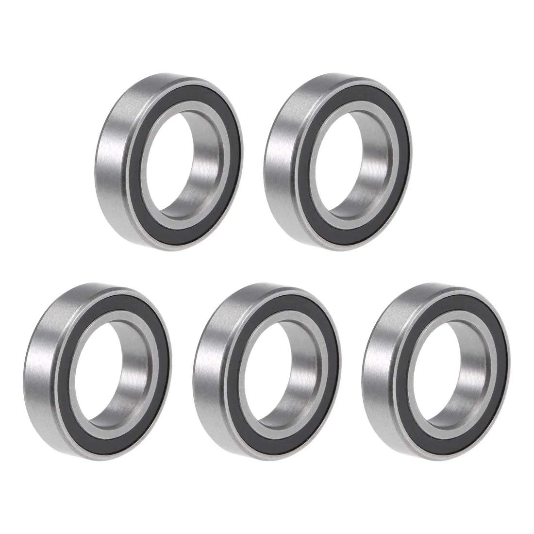 Uxcell Deep Groove Ball Bearings Inch Double Sealed Chrome Steel ABEC-1 Z2