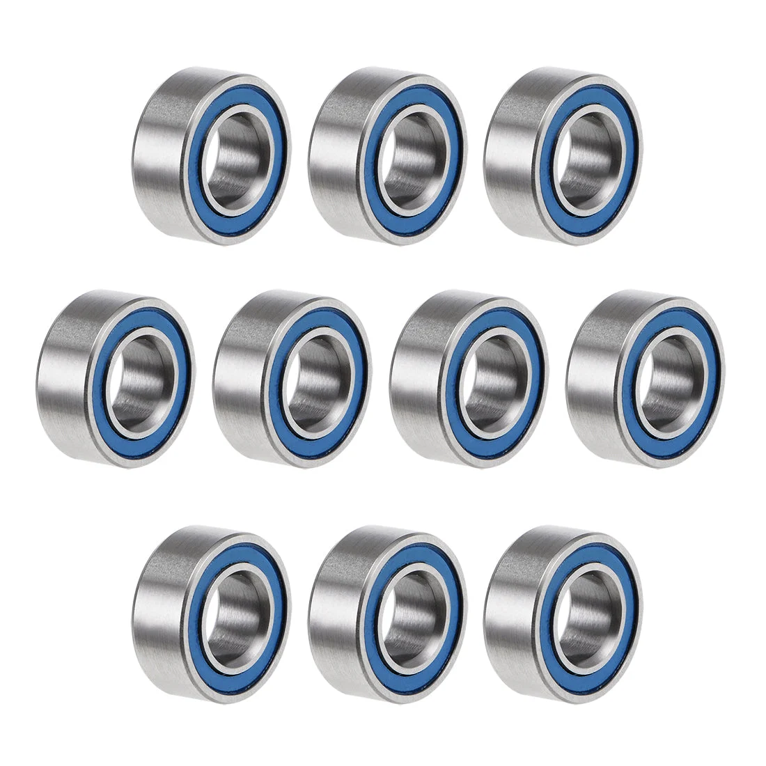 Uxcell Deep Groove Ball Bearings Metric Double Seal Chrome Steel Blue P0 Z2