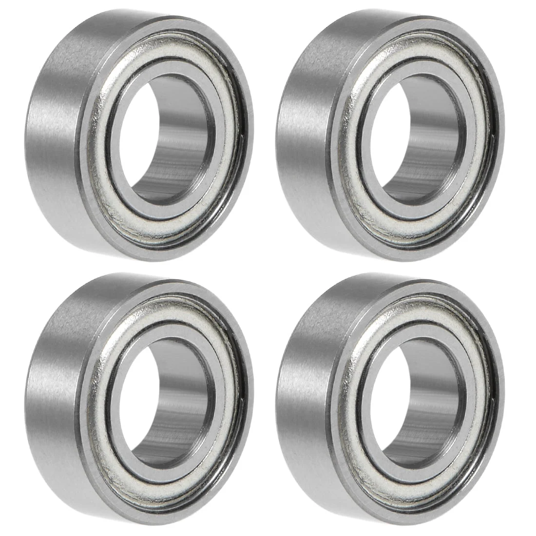 Uxcell Deep Groove Ball Bearings Metric Double Shielded Chrome Steel P0 Z1 Bearings