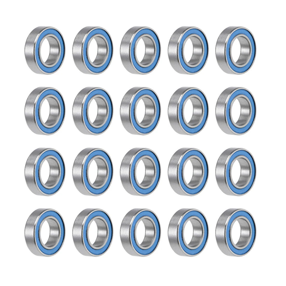 Uxcell Deep Groove Ball Bearings Metric Double Seal Chrome Steel P0 Z2