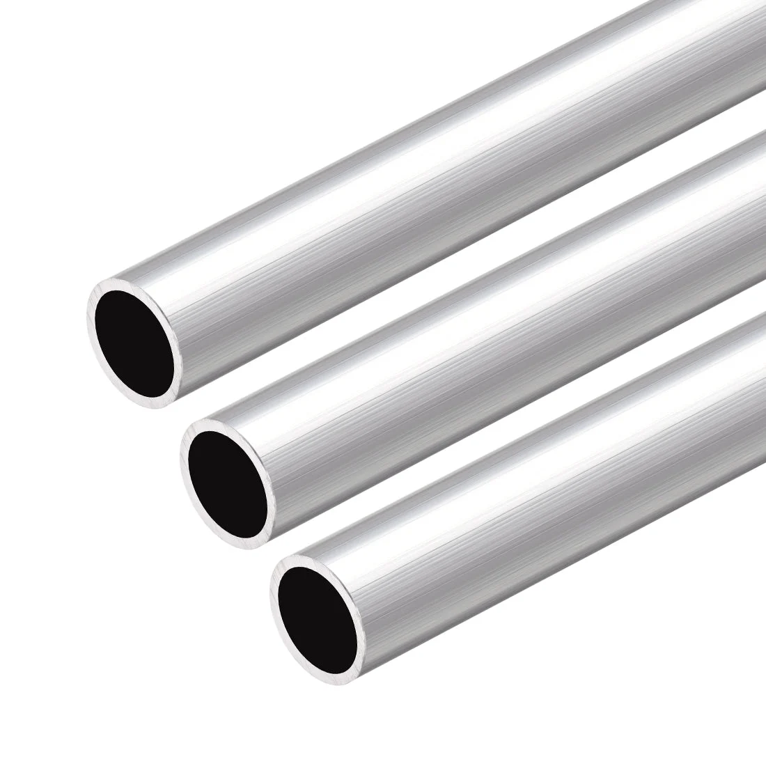 Uxcell 6063 Aluminum Round Tube Straight Pipes Tubing