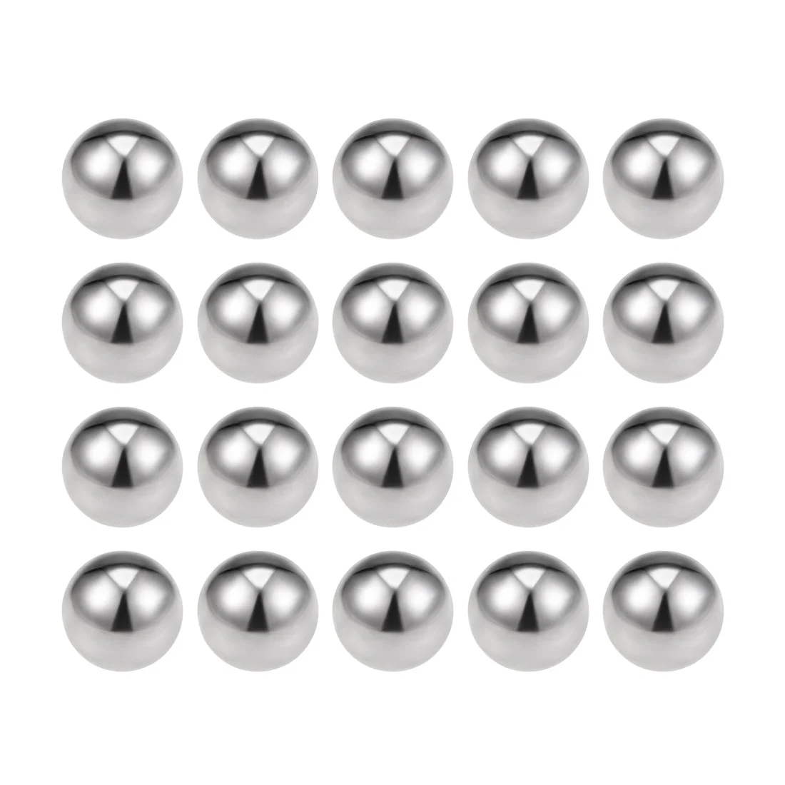 Uxcell 1/4" Bearing Balls 304 Stainless Steel G100 Precision Balls 50pcs