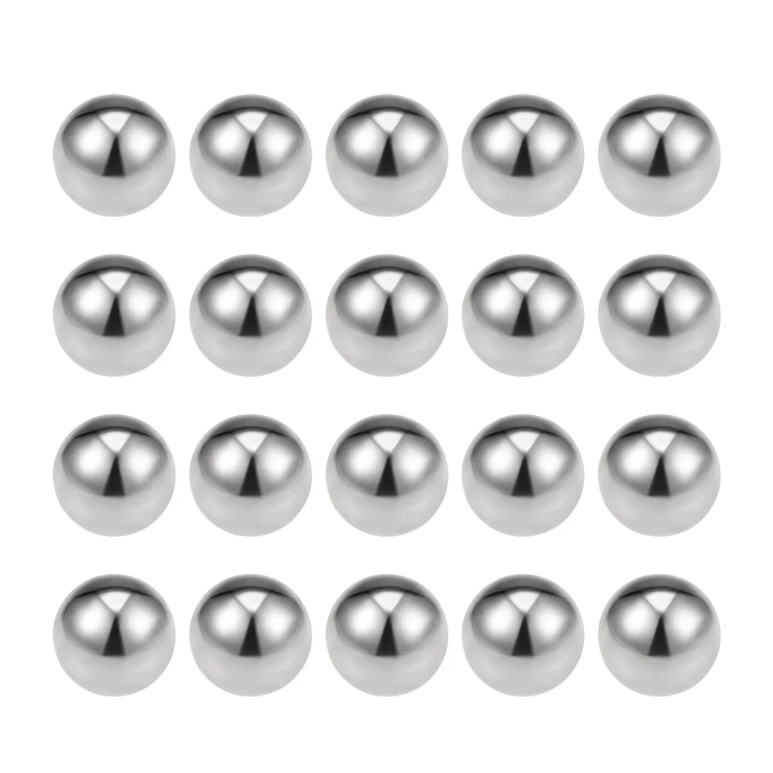 Uxcell 1/4" Bearing Balls 316L Stainless Steel G100 Precision Balls 100pcs