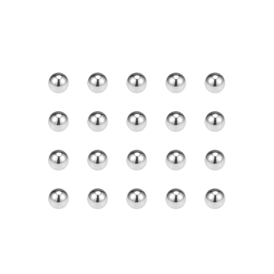 Uxcell 4.5mm Bearing Balls 304 Stainless Steel G100 Precision Balls 200pcs